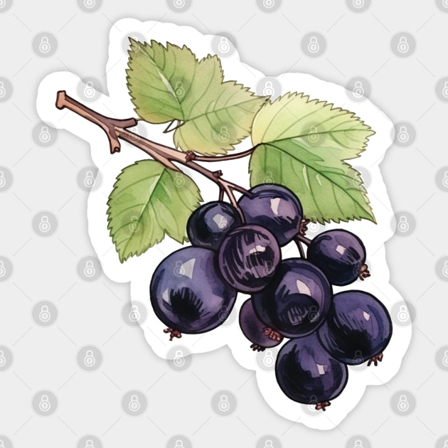 Blackcurrant Pastel Art Sticker by Pastel Craft